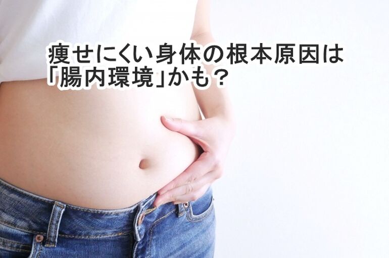 痩せにくい身体の根本原因は「腸内環境」かも？