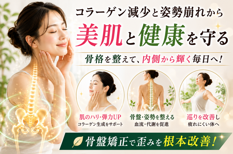 美肌と姿勢を整える輝き習慣