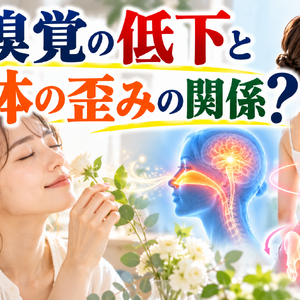 嗅覚低下と体の歪みの関係