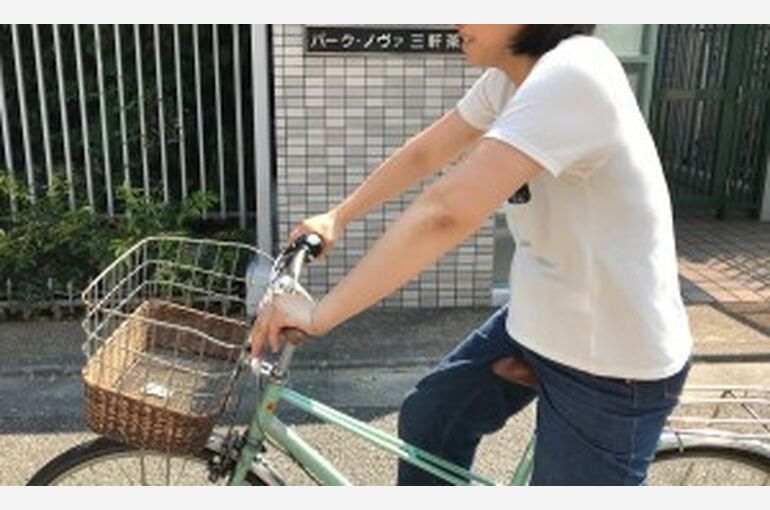 自転車に乗るときの悪い姿勢